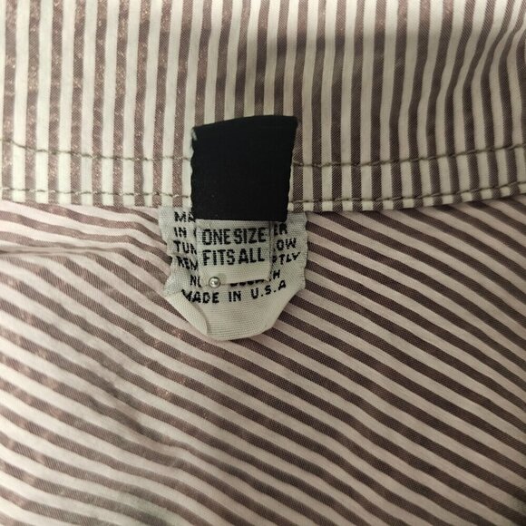 Dress to Kill Women Top Tunic Blouse Shirt One Size Tied Dye Button Up Long/Slee - Picture 8 of 15